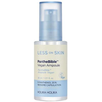 Holika Holika, Gesichtsserum, Less On Skin Panthebible Vegan Ampoule łagodząca ampułka do skóry wrażliwej 30ml (30 ml) Holika Holika, Gesichtsserum, Less On Skin Panthebible Vegan Ampoule łagodząca ampułka do skóry wrażliwej 30ml (30 ml)