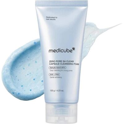 Medicube, Gesichtsreinigung, Zero Pore SA Clear Capsule Cleansing Foam (Reinigungsschaum, 120 g) Medicube, Gesichtsreinigung, Zero Pore SA Clear Capsule Cleansing Foam (Reinigungsschaum, 120 g)