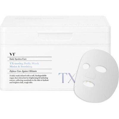 VT Cosmetics, Gesichtsmaske, Tx Toning Day Mask mit Tranexamsäure und Niacinamid VT Cosmetics, Gesichtsmaske, Tx Toning Day Mask mit Tranexamsäure und Niacinamid