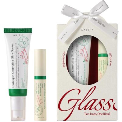 Axis Y, Beauty Geschenkset, Axeisy Glass Skin Duo Set Glow Serum And Eye Serum (Gesichtspflege Set) Axis Y, Beauty Geschenkset, Axeisy Glass Skin Duo Set Glow Serum And Eye Serum (Gesichtspflege Set)