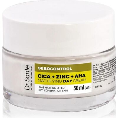 Floslek, Gesichtscreme, DR.SANTE F.C.Cica+Zinc+AHA Krem n/dzień mat 50ml& (50 ml, Tagescreme) Floslek, Gesichtscreme, DR.SANTE F.C.Cica+Zinc+AHA Krem n/dzień mat 50ml& (50 ml, Tagescreme)