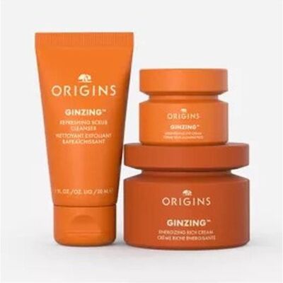 Origins, Beauty Geschenkset, Ginzing Rich Energizing Cream Case 3 pcs (Gesichtspflege Set) Origins, Beauty Geschenkset, Ginzing Rich Energizing Cream Case 3 pcs (Gesichtspflege Set)