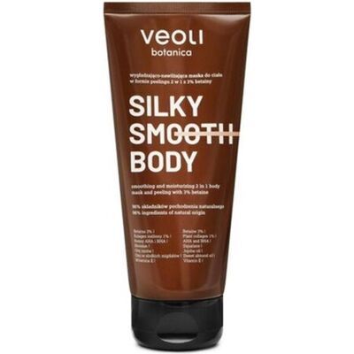 Veoli Botanica, Gesichtsmaske, Silky Smooth Body wygładzająco-nawilżająca maska do ciała w formie peelingu 180ml (180 ml) Veoli Botanica, Gesichtsmaske, Silky Smooth Body wygładzająco-nawilżająca maska do ciała w formie peelingu 180ml (180 ml)