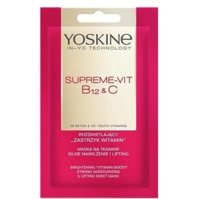 DAX, Gesichtsmaske, Yoskine Supreme Vitamin B12 & Vitamin C Mask In A Patch 20ml DAX, Gesichtsmaske, Yoskine Supreme Vitamin B12 & Vitamin C Mask In A Patch 20ml