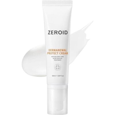 Zeroid, Gesichtscreme, Dermanewal Protect Cream Korean Dermocosmetic Revitalizing Care (50 ml, Gesichtswasser) Zeroid, Gesichtscreme, Dermanewal Protect Cream Korean Dermocosmetic Revitalizing Care (50 ml, Gesichtswasser)