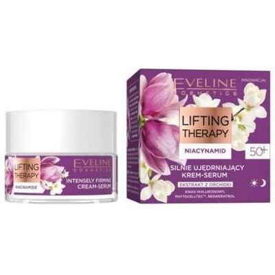 Eveline, Gesichtsserum, Lifting Therapy Niacinamid Intensiv straffendes Cremeserum 50+ (50 ml) Eveline, Gesichtsserum, Lifting Therapy Niacinamid Intensiv straffendes Cremeserum 50+ (50 ml)