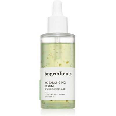 Ongredients AC Balancing Serum - Serum zur Kontrolle von Öl und Feuchtigkeit - Hautausgleichsserum Ongredients AC Balancing Serum - Serum zur Kontrolle von Öl und Feuchtigkeit - Hautausgleichsserum