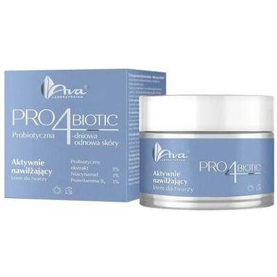 AVA Laboratorium, Gesichtscreme, Pro4biotic Active Moisturizing Face Cream 50ml (50 ml, Tagescreme) AVA Laboratorium, Gesichtscreme, Pro4biotic Active Moisturizing Face Cream 50ml (50 ml, Tagescreme)