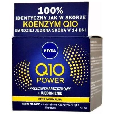 NIVEA, Gesichtscreme, Q10 Power Moisturizing Anti-Wrinkle Night Cream 50ml (50 ml, Nachtcreme) NIVEA, Gesichtscreme, Q10 Power Moisturizing Anti-Wrinkle Night Cream 50ml (50 ml, Nachtcreme)