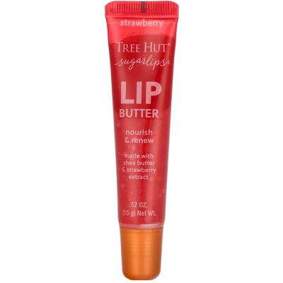 Tree Hut Erdbeer Lippenbalsam - Lippenpflege - Vegan - 15g Tree Hut Erdbeer Lippenbalsam - Lippenpflege - Vegan - 15g