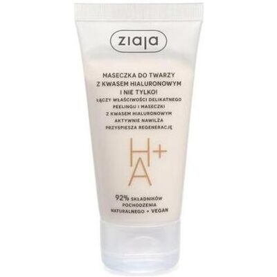 Ziaja, Gesichtsmaske, Face Mask With Hyaluronic Acid And More 55Ml (55 ml) Ziaja, Gesichtsmaske, Face Mask With Hyaluronic Acid And More 55Ml (55 ml)