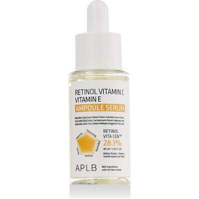 Aplb, Gesichtsserum, Retinol Vitamin C Vitamin E Ampoule Serum 281 135 (135 ml) Aplb, Gesichtsserum, Retinol Vitamin C Vitamin E Ampoule Serum 281 135 (135 ml)