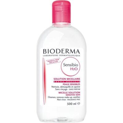 Bioderma, Gesichtsreinigung, Sensibio H2O Solution Micellaire Soothing Lotion (Reinigungsmilch, 500 ml) Bioderma, Gesichtsreinigung, Sensibio H2O Solution Micellaire Soothing Lotion (Reinigungsmilch, 500 ml)