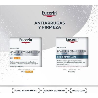 Eucerin, Beauty Geschenkset, Hyaluron Filler Day And Night Set 2 pcs (Gesichtspflege Set) Eucerin, Beauty Geschenkset, Hyaluron Filler Day And Night Set 2 pcs (Gesichtspflege Set)