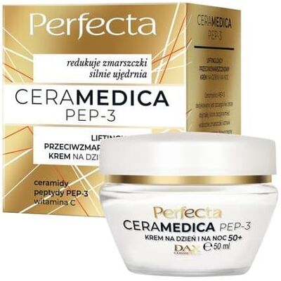Perfecta, Gesichtsserum, Ceramides & Peptides Face Cream 50+ 50Ml (50 ml) Perfecta, Gesichtsserum, Ceramides & Peptides Face Cream 50+ 50Ml (50 ml)