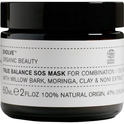 Evolve Organic Beauty, Gesichtsmaske, Gesichtsmasken True Balance SOS Mask 60 ml (60 ml) Evolve Organic Beauty, Gesichtsmaske, Gesichtsmasken True Balance SOS Mask 60 ml (60 ml)