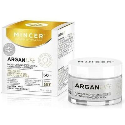 Elfa, Gesichtscreme, Mincer Pharma Argan Life 50+ feuchtigkeitsspendende Tagescreme Nr. 801 50ml (50 ml, Tagescreme) Elfa, Gesichtscreme, Mincer Pharma Argan Life 50+ feuchtigkeitsspendende Tagescreme Nr. 801 50ml (50 ml, Tagescreme)
