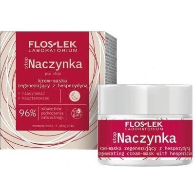 FlosLek Nachtcreme Maske - StopCapillaries - Feuchtigkeit, Vegan FlosLek Nachtcreme Maske - StopCapillaries - Feuchtigkeit, Vegan