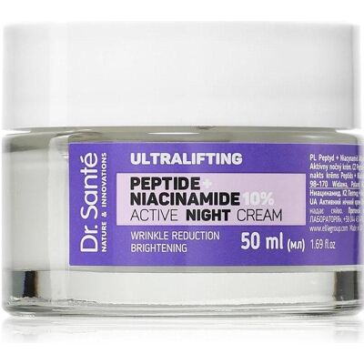 Dr. Sante, Gesichtsserum, Ultralifting Peptid Niacinamide Nachtcreme (50 ml) Dr. Sante, Gesichtsserum, Ultralifting Peptid Niacinamide Nachtcreme (50 ml)