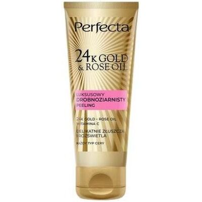 Perfecta, Gesichtsreinigung, 24k Gold Rose Fine Grain Facial Scrub 75ml (Reinigungspeeling, 75 ml) Perfecta, Gesichtsreinigung, 24k Gold Rose Fine Grain Facial Scrub 75ml (Reinigungspeeling, 75 ml)