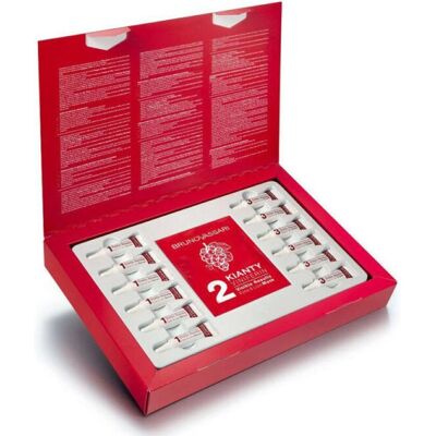 Bruno Vassari, Gesichtsserum, Kianty Spa Grape Lifting Ampullen Behandlung Serum für Alterung für Augen und Lippen - 6 Stück (9 ml) Bruno Vassari, Gesichtsserum, Kianty Spa Grape Lifting Ampullen Behandlung Serum für Alterung für Augen und Lippen - 6 Stück (9 ml)
