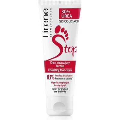 Lirene, Fusspflegemittel, Exfoliating Cream For Feet 30% Urea 75 Ml (Fusscrème & Fussgel, 75 ml) Lirene, Fusspflegemittel, Exfoliating Cream For Feet 30% Urea 75 Ml (Fusscrème & Fussgel, 75 ml)