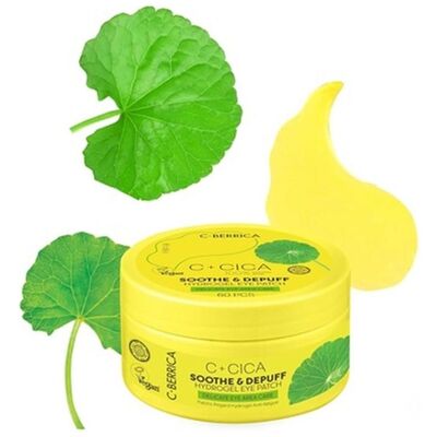 Natura Siberica, Augenpflege, Cica Soothe & Depuff Hydrogel Eye Patch Delicate Eye (Nacht, Tag) Natura Siberica, Augenpflege, Cica Soothe & Depuff Hydrogel Eye Patch Delicate Eye (Nacht, Tag)