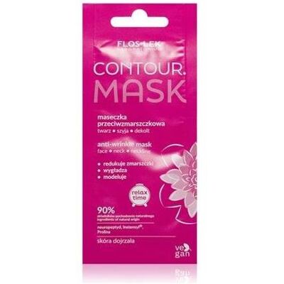 Floslek, Gesichtsmaske, FLOS-LOK Contour Anti-Falten-Masken-Gesicht, Nackenausschnitt, 6 ml (6 ml) Floslek, Gesichtsmaske, FLOS-LOK Contour Anti-Falten-Masken-Gesicht, Nackenausschnitt, 6 ml (6 ml)