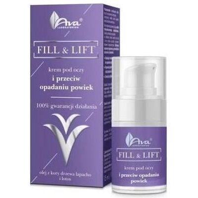 AVA Laboratorium, Augenpflege, Fill & Lift Eye Cream And Anti-Drooping Eyelid 15Ml (Augenpflege Crème, Tag, 15 ml) AVA Laboratorium, Augenpflege, Fill & Lift Eye Cream And Anti-Drooping Eyelid 15Ml (Augenpflege Crème, Tag, 15 ml)
