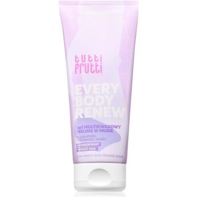 Farmona, Gesichtsreinigung, TUTTI FRUTTI Everybody Renew 2w1 Multikwasowy peeling w musie 200 ml (200 ml) Farmona, Gesichtsreinigung, TUTTI FRUTTI Everybody Renew 2w1 Multikwasowy peeling w musie 200 ml (200 ml)