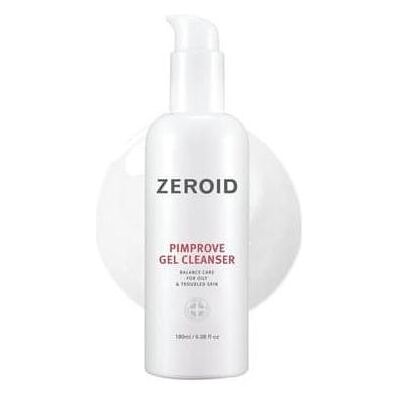Zeroid, Gesichtsreinigung, Pimprove Gel Cleanser 180ml (Reinigungsgel, 180 ml) Zeroid, Gesichtsreinigung, Pimprove Gel Cleanser 180ml (Reinigungsgel, 180 ml)