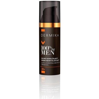 Dermika, Gesichtscreme, 100% for Men 30+ moisturizing face cream 50ml (50 ml, 24h Creme) Dermika, Gesichtscreme, 100% for Men 30+ moisturizing face cream 50ml (50 ml, 24h Creme)