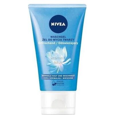 NIVEA, Gesichtsreinigung, Face Wash Gel For Normal And Combination Skin 150Ml (Reinigungsgel, 150 ml) NIVEA, Gesichtsreinigung, Face Wash Gel For Normal And Combination Skin 150Ml (Reinigungsgel, 150 ml)