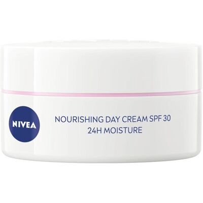 NIVEA, Gesichtscreme, Nährende Tagescreme SPF 30 24h Moisture 50 ml (50 ml, Tagescreme, SPF 30) NIVEA, Gesichtscreme, Nährende Tagescreme SPF 30 24h Moisture 50 ml (50 ml, Tagescreme, SPF 30)