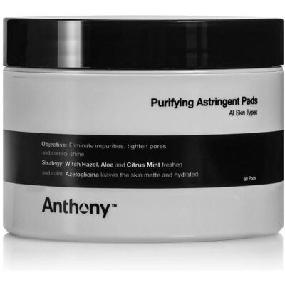 Anthony, Gesichtsreinigung, Purifying Astringent Pads (Reinigungstücher Gesicht) Anthony, Gesichtsreinigung, Purifying Astringent Pads (Reinigungstücher Gesicht)