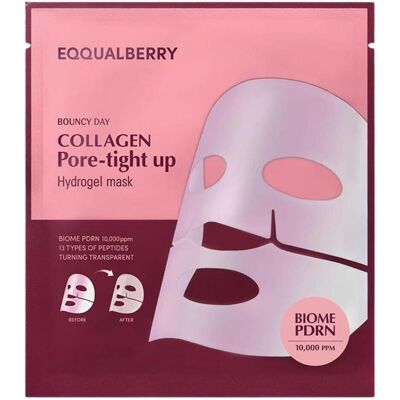 Eqqualberry, Gesichtsmaske, Collagen Pore-tight up Hydrogel Maske (30 g) Eqqualberry, Gesichtsmaske, Collagen Pore-tight up Hydrogel Maske (30 g)
