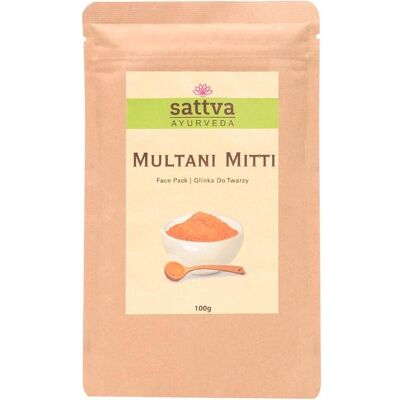 Sattva Ayurveda, Gesichtsmaske, Multani Mitti 100 G - Sattva Face Face Cosmetic Clay (100 g) Sattva Ayurveda, Gesichtsmaske, Multani Mitti 100 G - Sattva Face Face Cosmetic Clay (100 g)