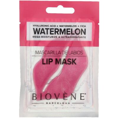 NoName, Lippenpflege, Biovene Wassermelonen-Gel-Lippenmaske mit Hyaluronsäure - 1 Stück (Lippengel) NoName, Lippenpflege, Biovene Wassermelonen-Gel-Lippenmaske mit Hyaluronsäure - 1 Stück (Lippengel)