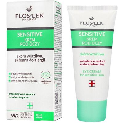 Floslek, Augenpflege, Pharma Eye Cream For Sensitive Skin Eye Cream For Sensitive Skin 30Ml (Augenpflege Crème, Nacht, Tag, 30 ml) Floslek, Augenpflege, Pharma Eye Cream For Sensitive Skin Eye Cream For Sensitive Skin 30Ml (Augenpflege Crème, Nacht, Tag, 30 ml)