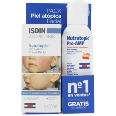 Isdin, Beauty Geschenkset, Nutratopic Gesichtscreme 50ml Set 2 Stück (Gesichtspflege Set) Isdin, Beauty Geschenkset, Nutratopic Gesichtscreme 50ml Set 2 Stück (Gesichtspflege Set)