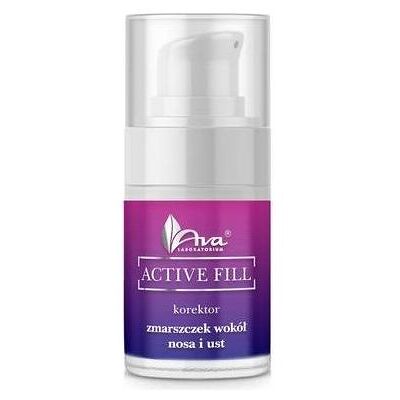 Ava, Gesichtsserum, LABORATORIUM Active Fill korektor zmarszczek wokół nosa i ust 15ml (15 ml) Ava, Gesichtsserum, LABORATORIUM Active Fill korektor zmarszczek wokół nosa i ust 15ml (15 ml)