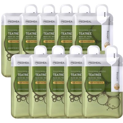 Mediheal, Gesichtsmaske, - Teatree Nude Gel Mask - 10 pcs. Mediheal, Gesichtsmaske, - Teatree Nude Gel Mask - 10 pcs.