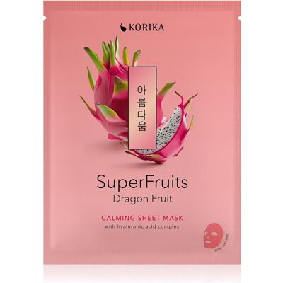 Korika, Gesichtsmaske, PEEL - Superfruits Dragon Fruit Calming Sheet Mask 25 g (25 g) Korika, Gesichtsmaske, PEEL - Superfruits Dragon Fruit Calming Sheet Mask 25 g (25 g)
