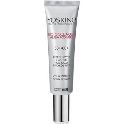 Yoskine, Augenpflege, Bio Collagen 50+/60+ (Augenpflege Crème, Tag + Nacht, 15 ml) Yoskine, Augenpflege, Bio Collagen 50+/60+ (Augenpflege Crème, Tag + Nacht, 15 ml)