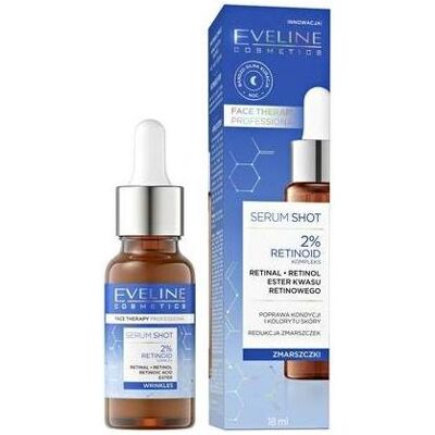 Eveline, Gesichtsserum, Serum Shot 2 Retinoid Complex Very Strong Night Treatment 18ml (18 ml) Eveline, Gesichtsserum, Serum Shot 2 Retinoid Complex Very Strong Night Treatment 18ml (18 ml)