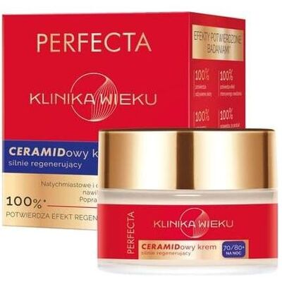DAX, Gesichtscreme, Perfecta Age Clinic Ceramide Night Cream Strongly Regenerating For 7080 50ml (50 ml, Nachtcreme) DAX, Gesichtscreme, Perfecta Age Clinic Ceramide Night Cream Strongly Regenerating For 7080 50ml (50 ml, Nachtcreme)