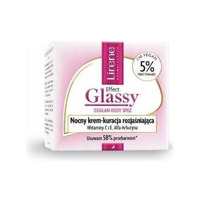 Lirene, Gesichtsserum, Effect Glassy Night Cream - Brightening Treatment, 50 Ml (50 ml) Lirene, Gesichtsserum, Effect Glassy Night Cream - Brightening Treatment, 50 Ml (50 ml)