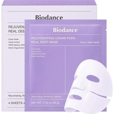 Biodance, Gesichtsmaske, Rejuvenating Caviar PDRN Real Deep (34 g) Biodance, Gesichtsmaske, Rejuvenating Caviar PDRN Real Deep (34 g)