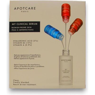 Apotcare, Gesichtsserum, My Clinical Serum - Blemish-Prone (30 ml) Apotcare, Gesichtsserum, My Clinical Serum - Blemish-Prone (30 ml)