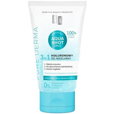 Oceanic, Gesichtsreinigung, Aa Pure Derma Hyaluronic Micellar Gel 3In1 150Ml (Reinigungsgel, 150 ml) Oceanic, Gesichtsreinigung, Aa Pure Derma Hyaluronic Micellar Gel 3In1 150Ml (Reinigungsgel, 150 ml)